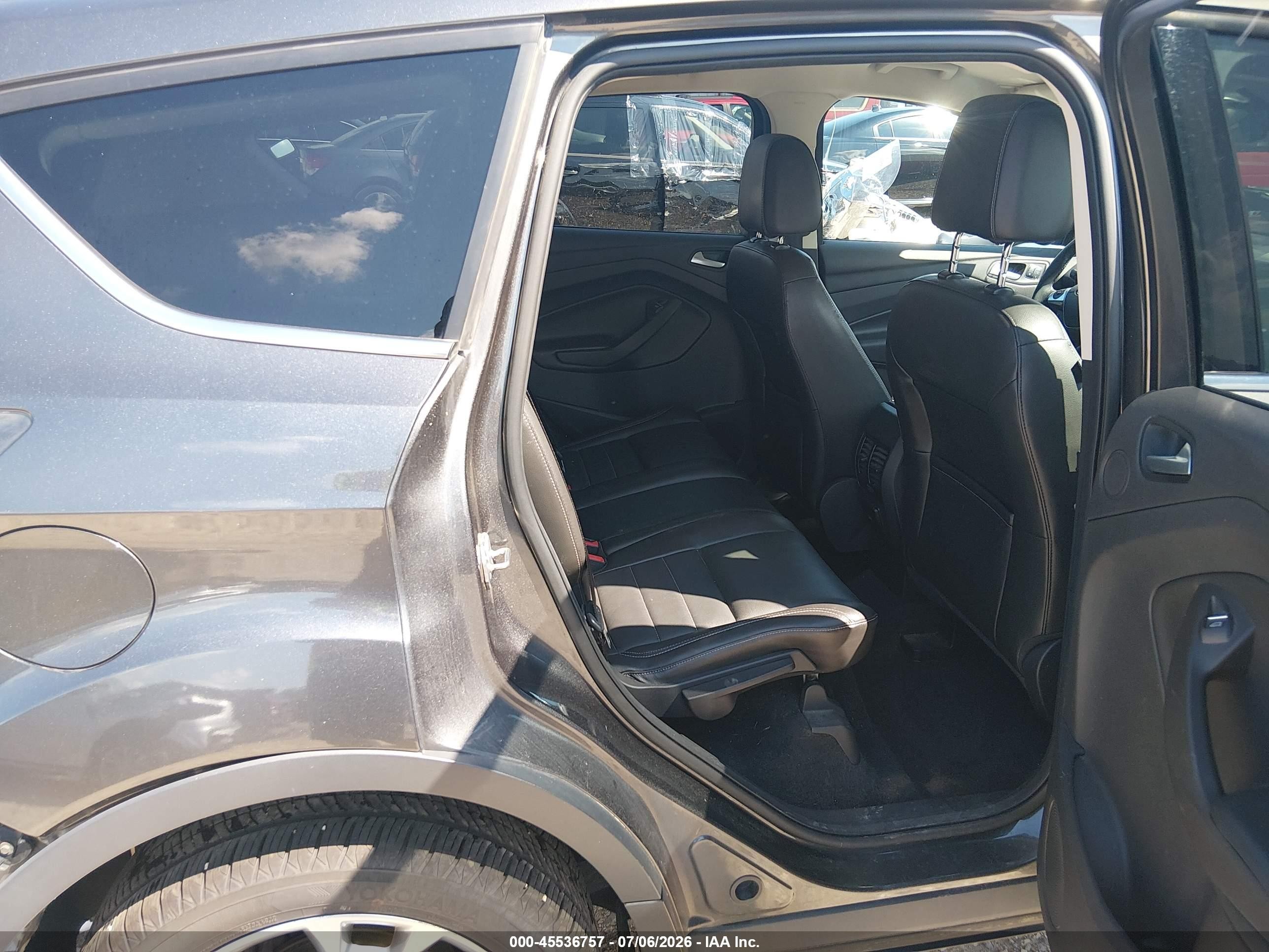 2015 Ford Escape Titanium Gray vin: 1FMCU0JX4FUC23278