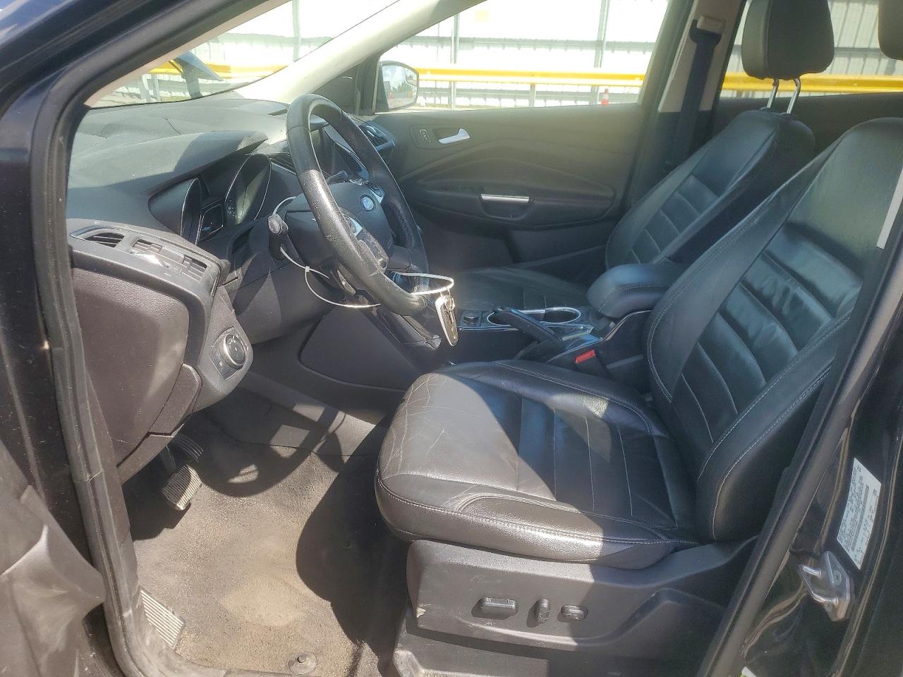 2015 Ford Escape Titanium Black vin: 1FMCU0JX4FUC33650