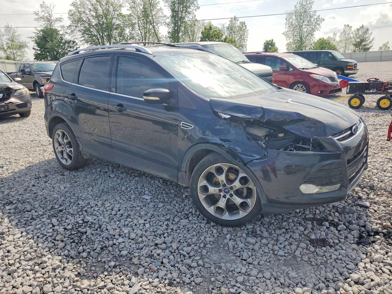 2014 Ford Escape Titanium Black vin: 1FMCU0JX5EUA12542