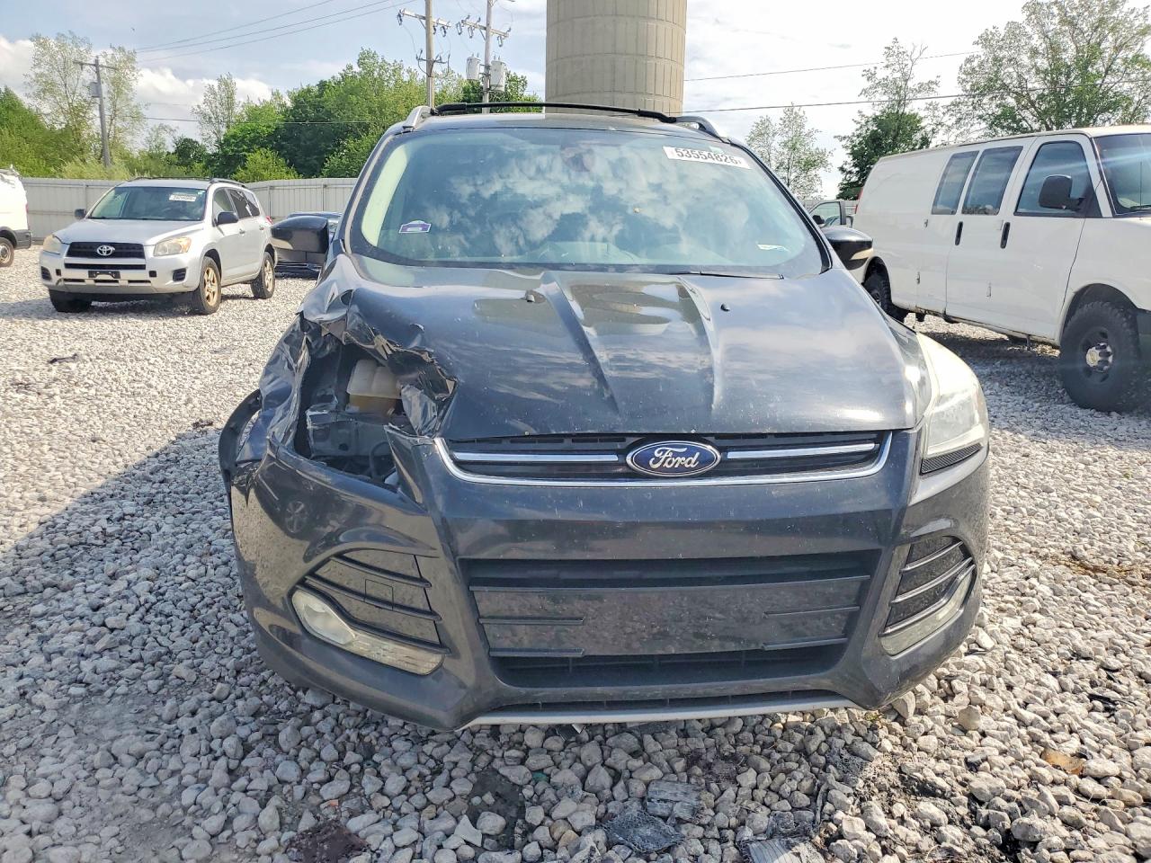 2014 Ford Escape Titanium Black vin: 1FMCU0JX5EUA12542