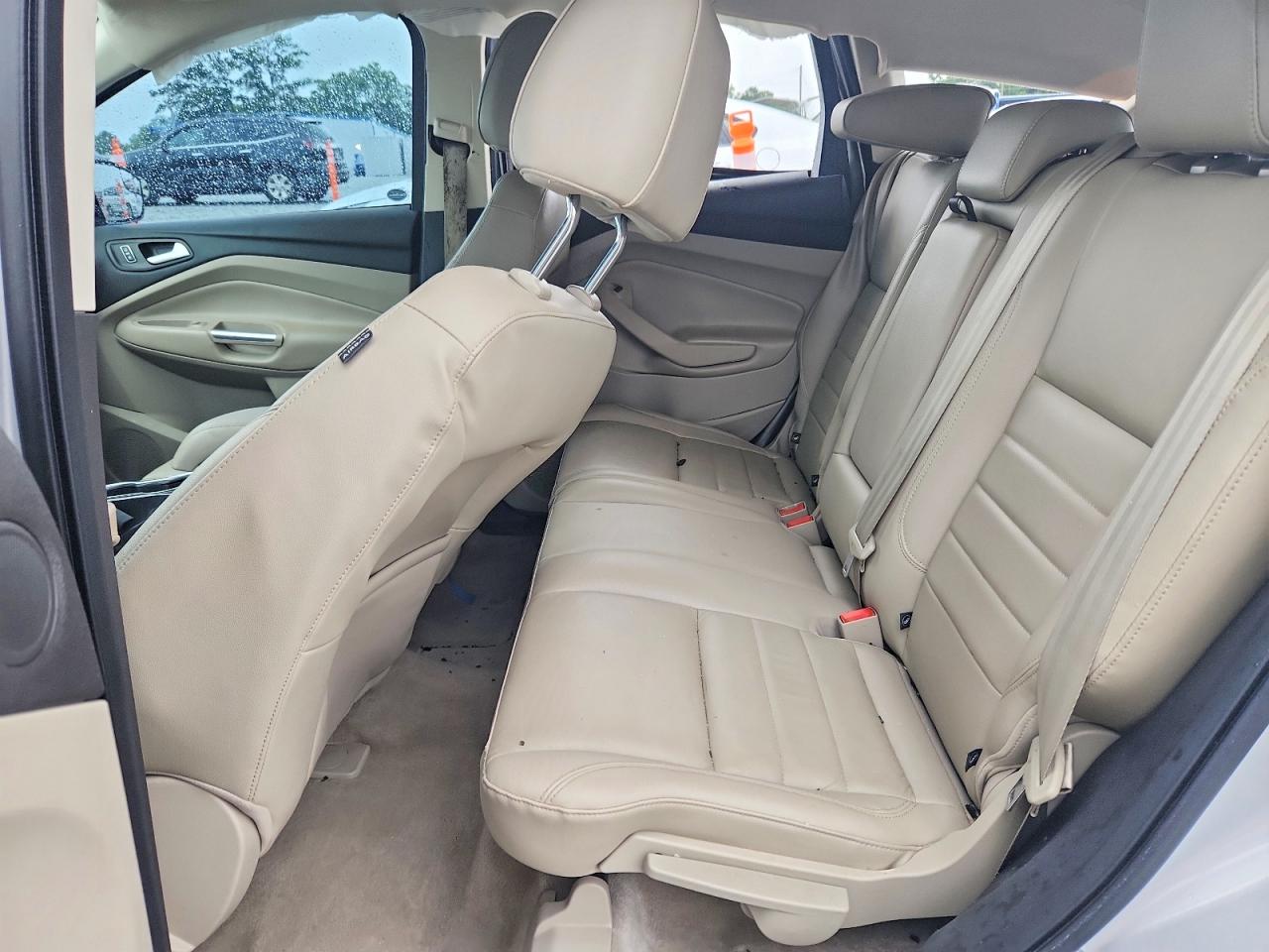 2014 Ford Escape Titanium Silver vin: 1FMCU0JX5EUA19717