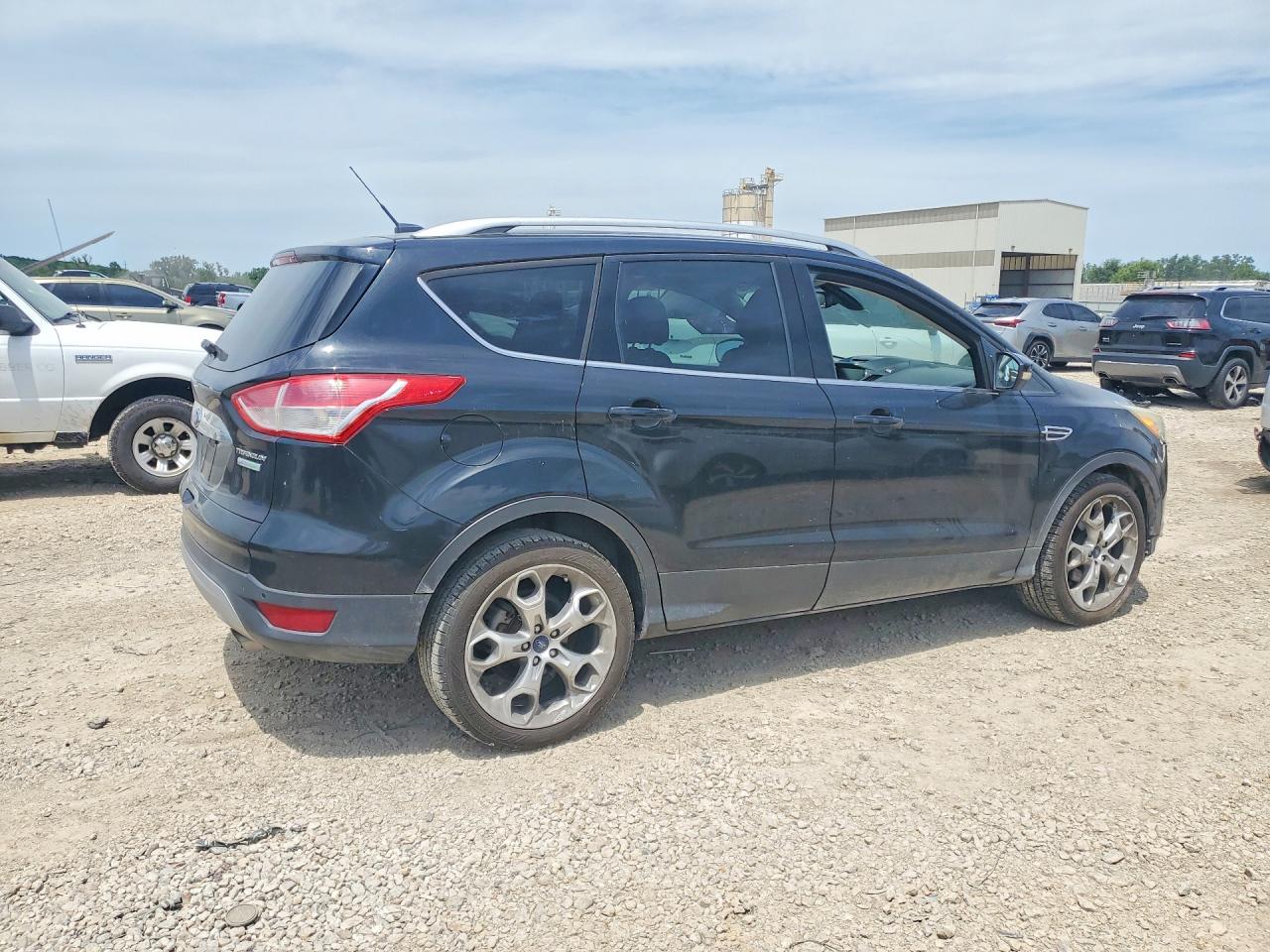2014 Ford Escape Titanium Black vin: 1FMCU0JX5EUA52538