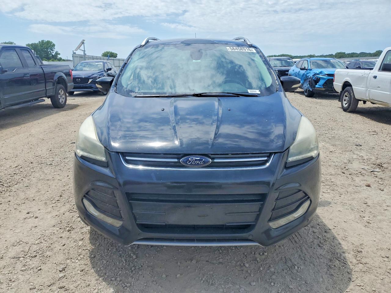 2014 Ford Escape Titanium Black vin: 1FMCU0JX5EUA52538