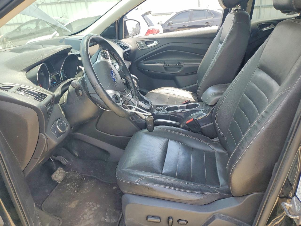 2014 Ford Escape Titanium Black vin: 1FMCU0JX5EUA52538