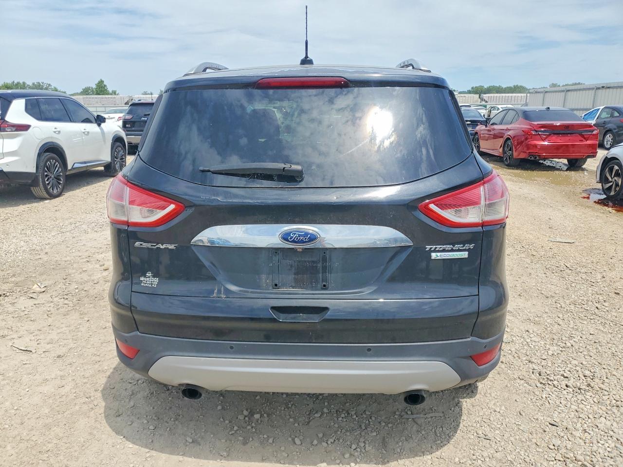 2014 Ford Escape Titanium Black vin: 1FMCU0JX5EUA52538