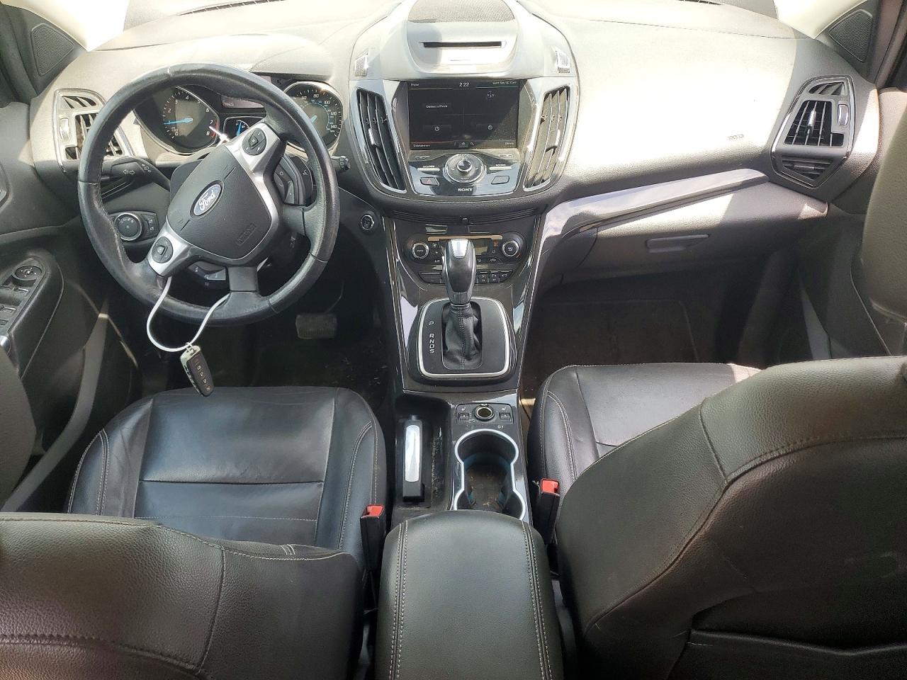 2014 Ford Escape Titanium Black vin: 1FMCU0JX5EUA52538