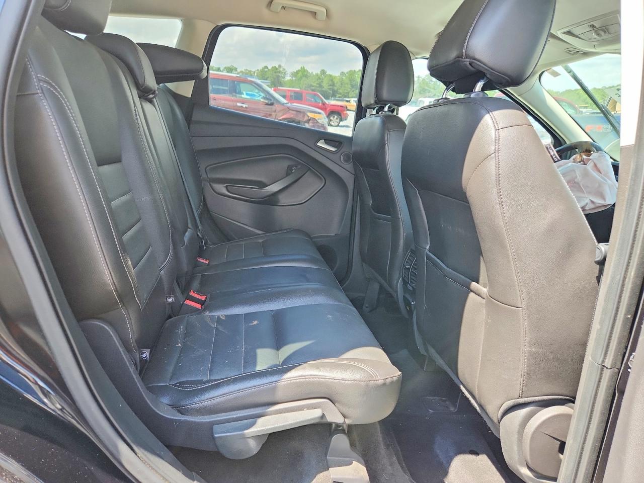 2014 Ford Escape Titanium Черный vin: 1FMCU0JX5EUC46874