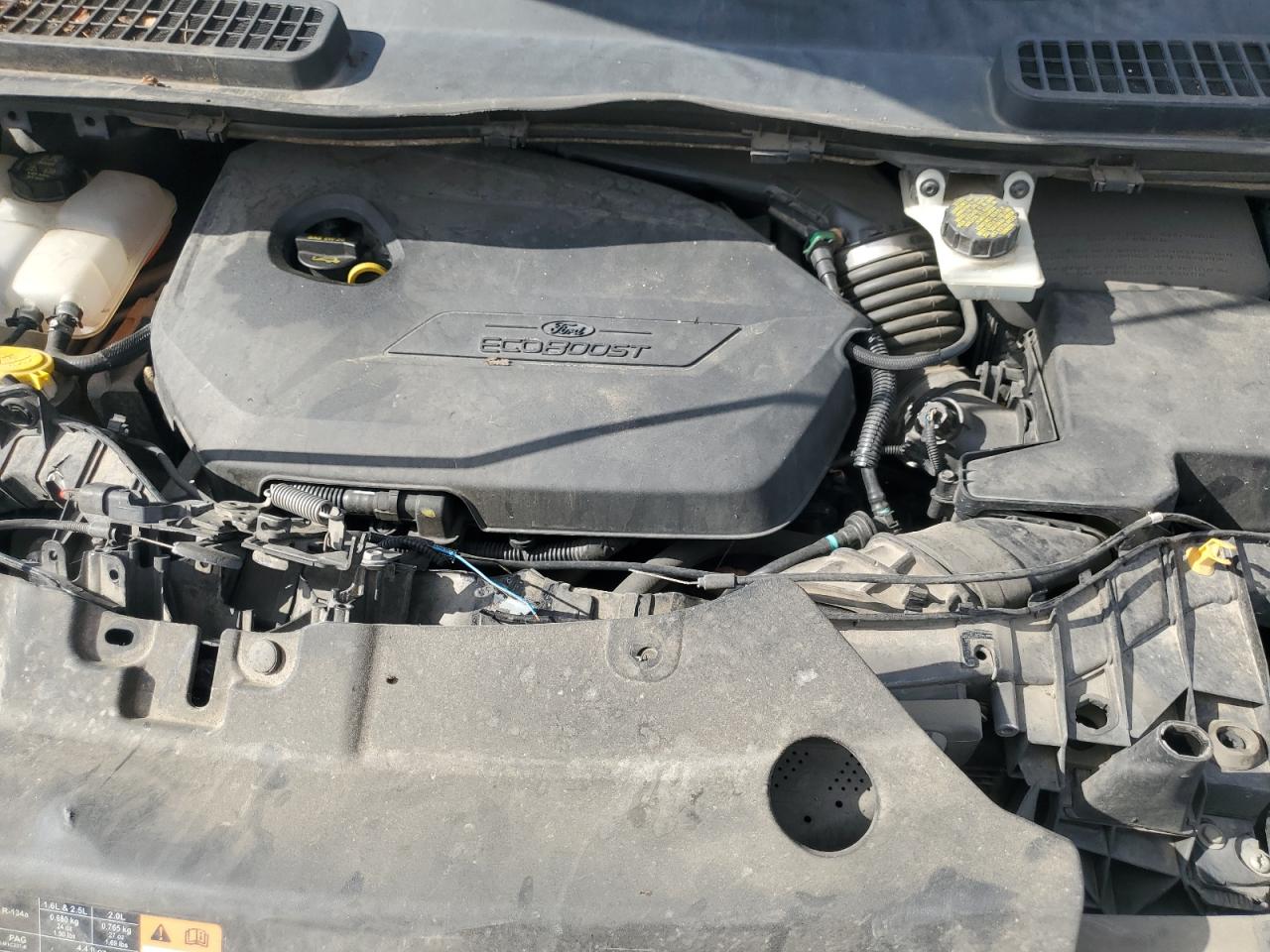 2014 Ford Escape Titanium Black vin: 1FMCU0JX5EUE39543