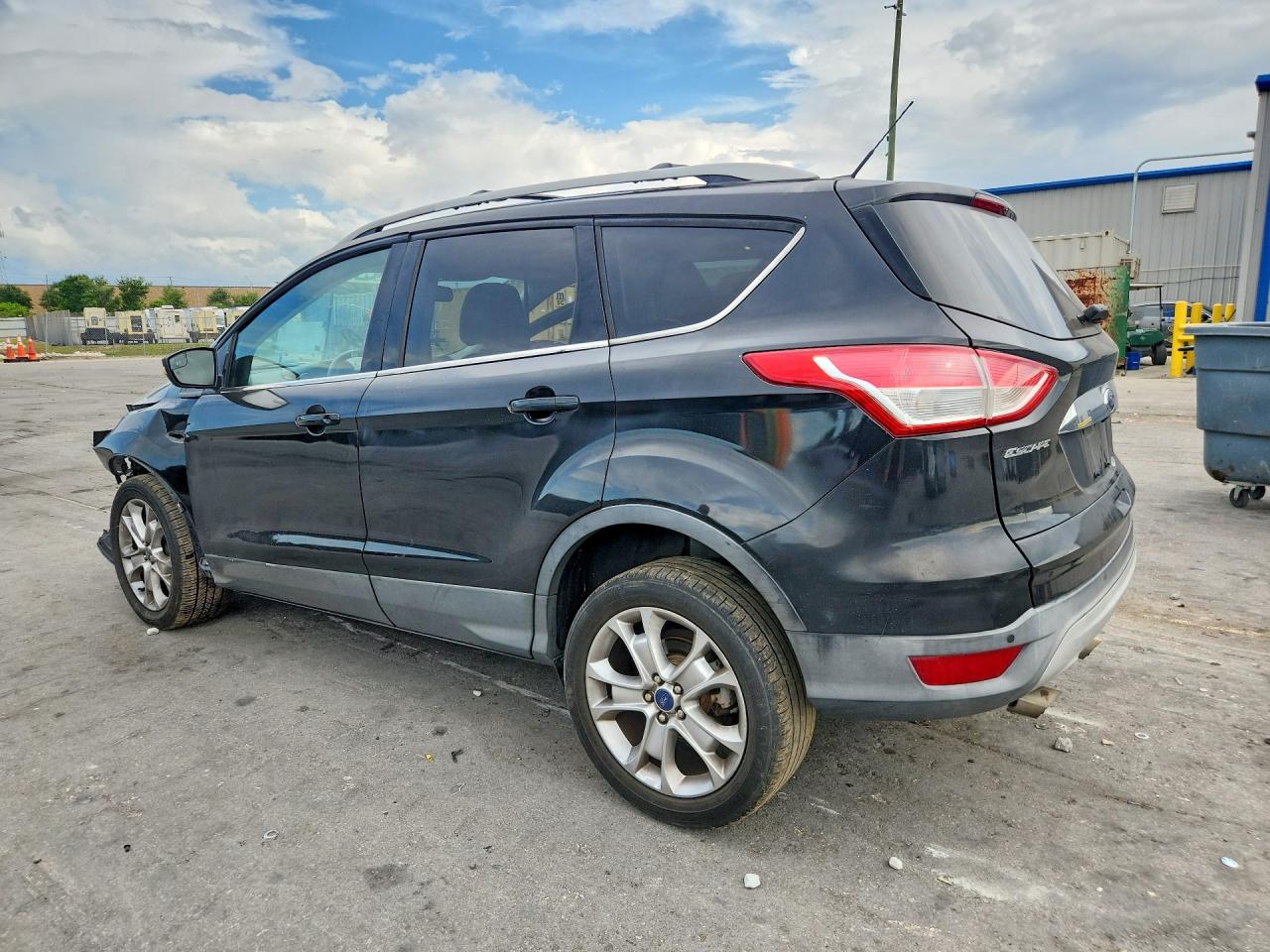 2015 Ford Escape Titanium Black vin: 1FMCU0JX5FUB01688