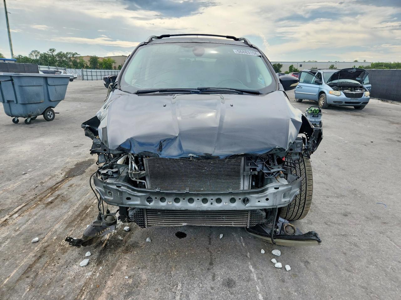 2015 Ford Escape Titanium Black vin: 1FMCU0JX5FUB01688