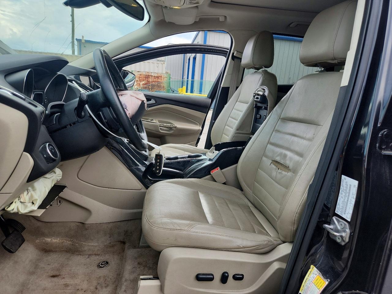 2015 Ford Escape Titanium Black vin: 1FMCU0JX5FUB01688