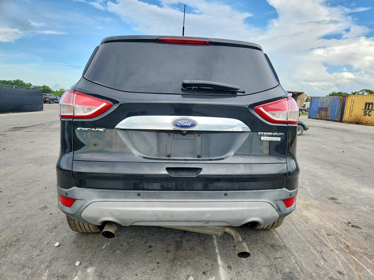 2015 Ford Escape Titanium Black vin: 1FMCU0JX5FUB01688