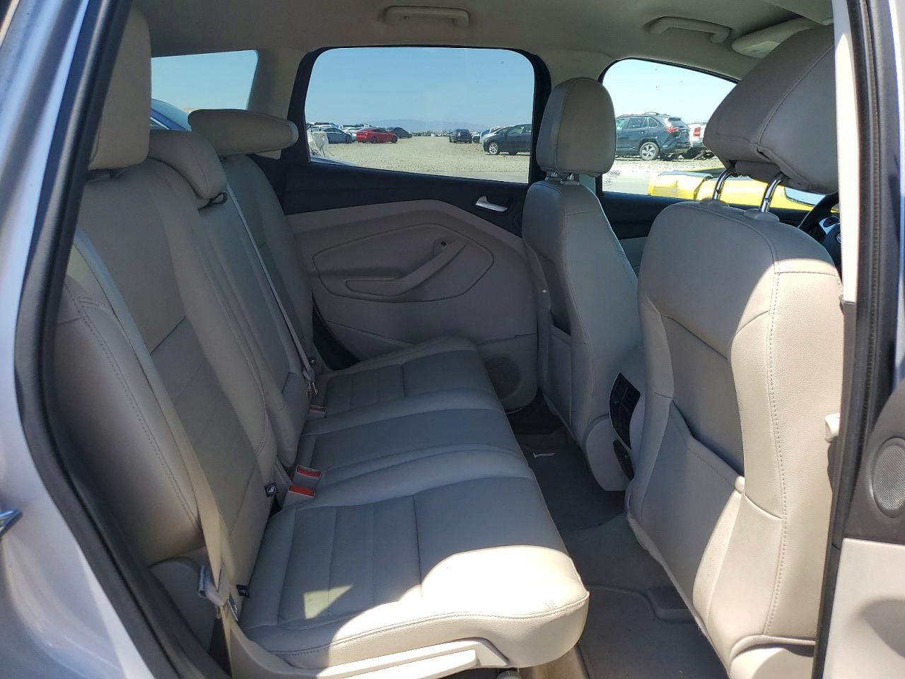 2015 Ford Escape Titanium Silver vin: 1FMCU0JX5FUB07782