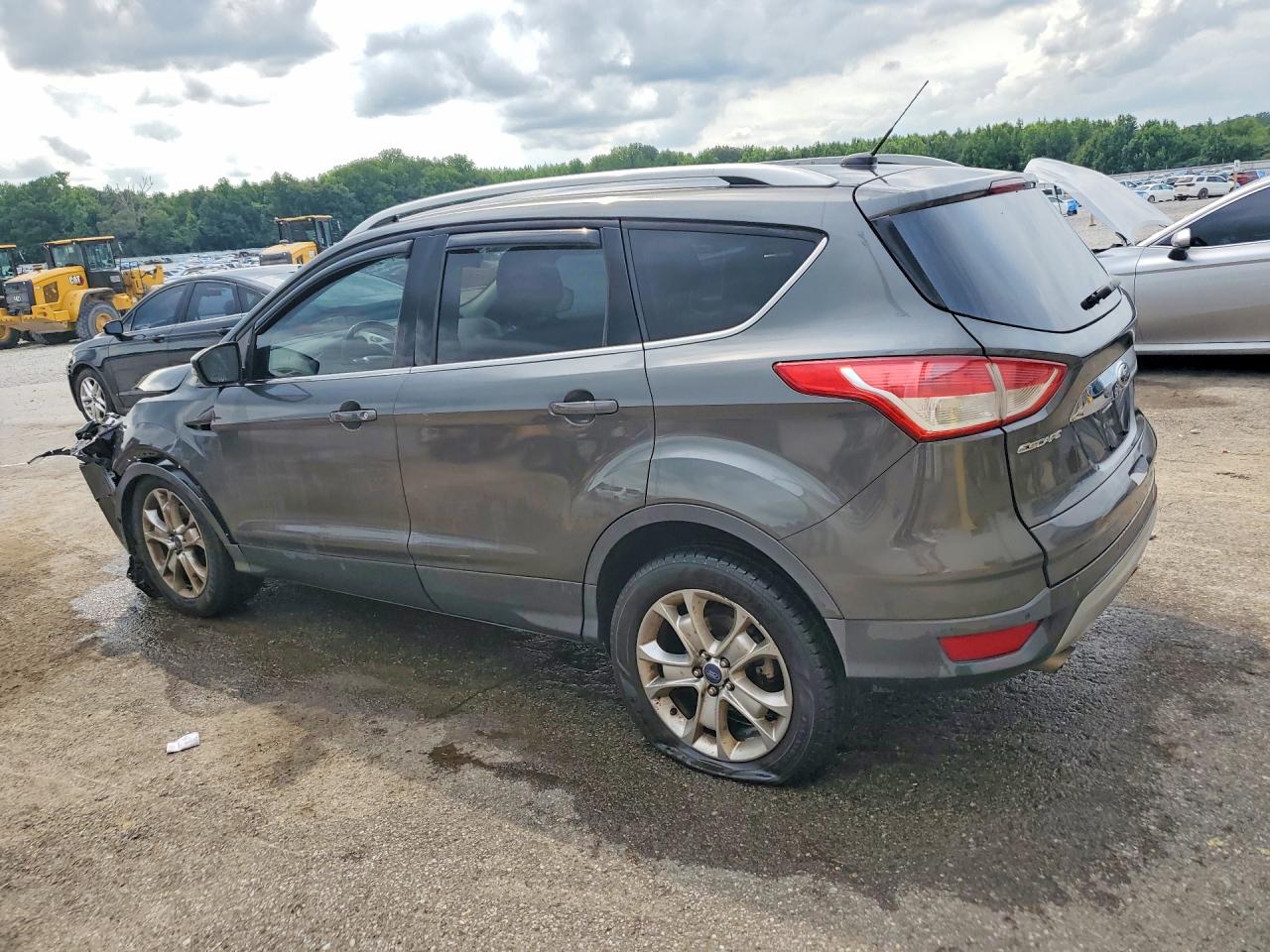 2015 Ford Escape Titanium Gray vin: 1FMCU0JX5FUB09399
