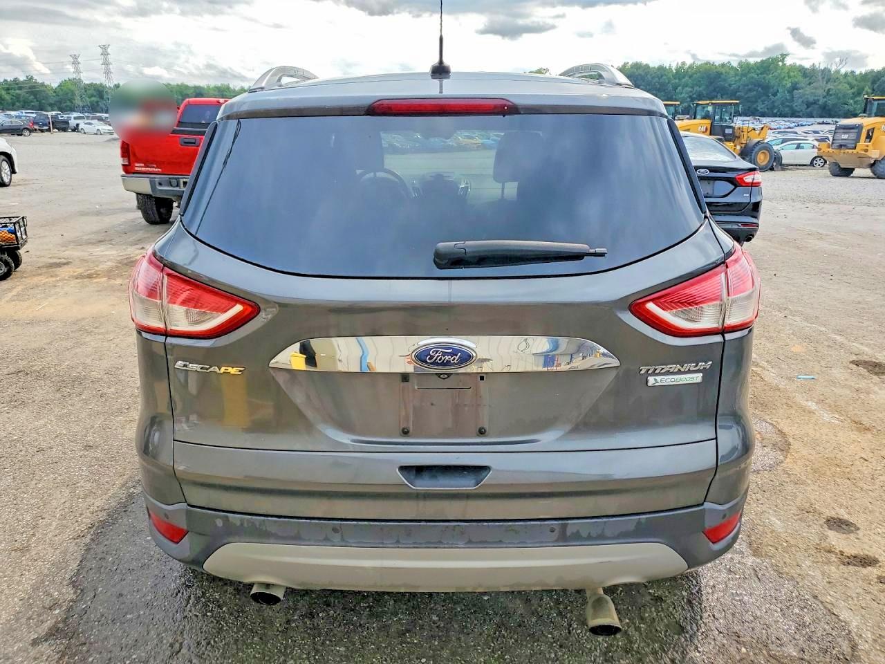 2015 Ford Escape Titanium Gray vin: 1FMCU0JX5FUB09399