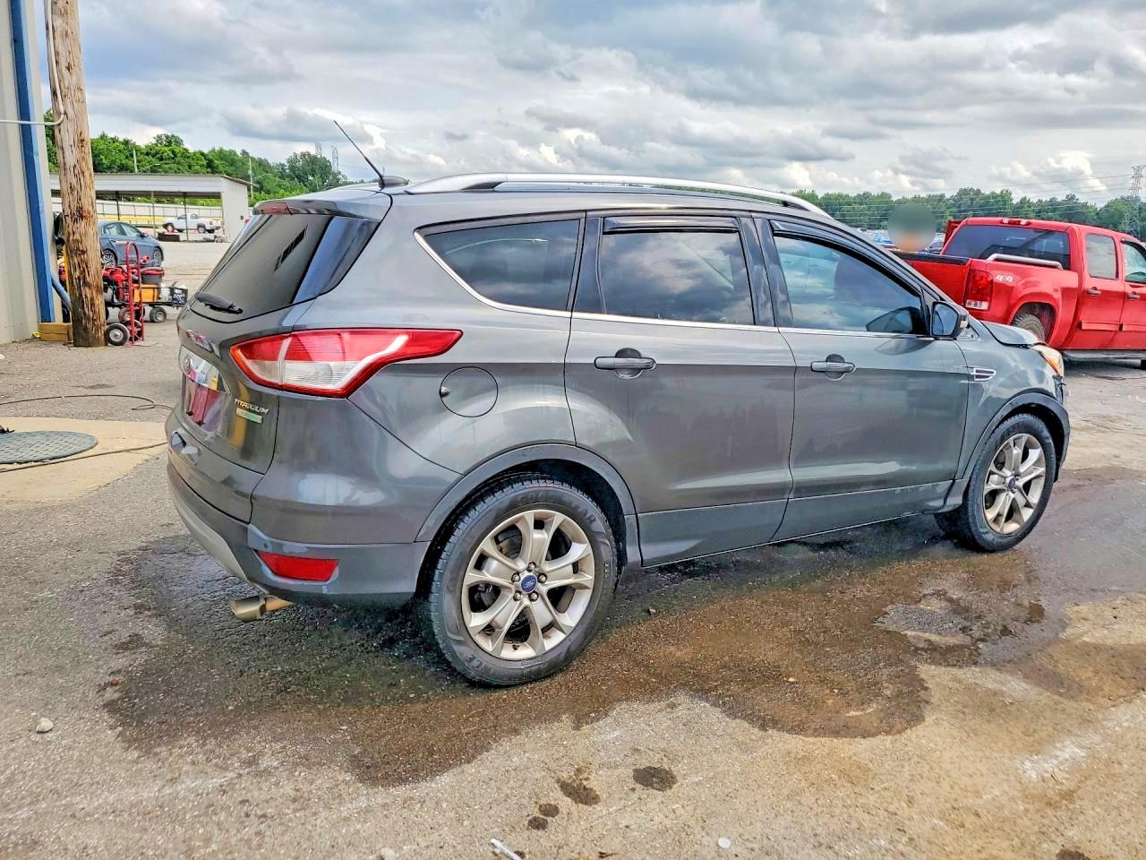 2015 Ford Escape Titanium Gray vin: 1FMCU0JX5FUB09399