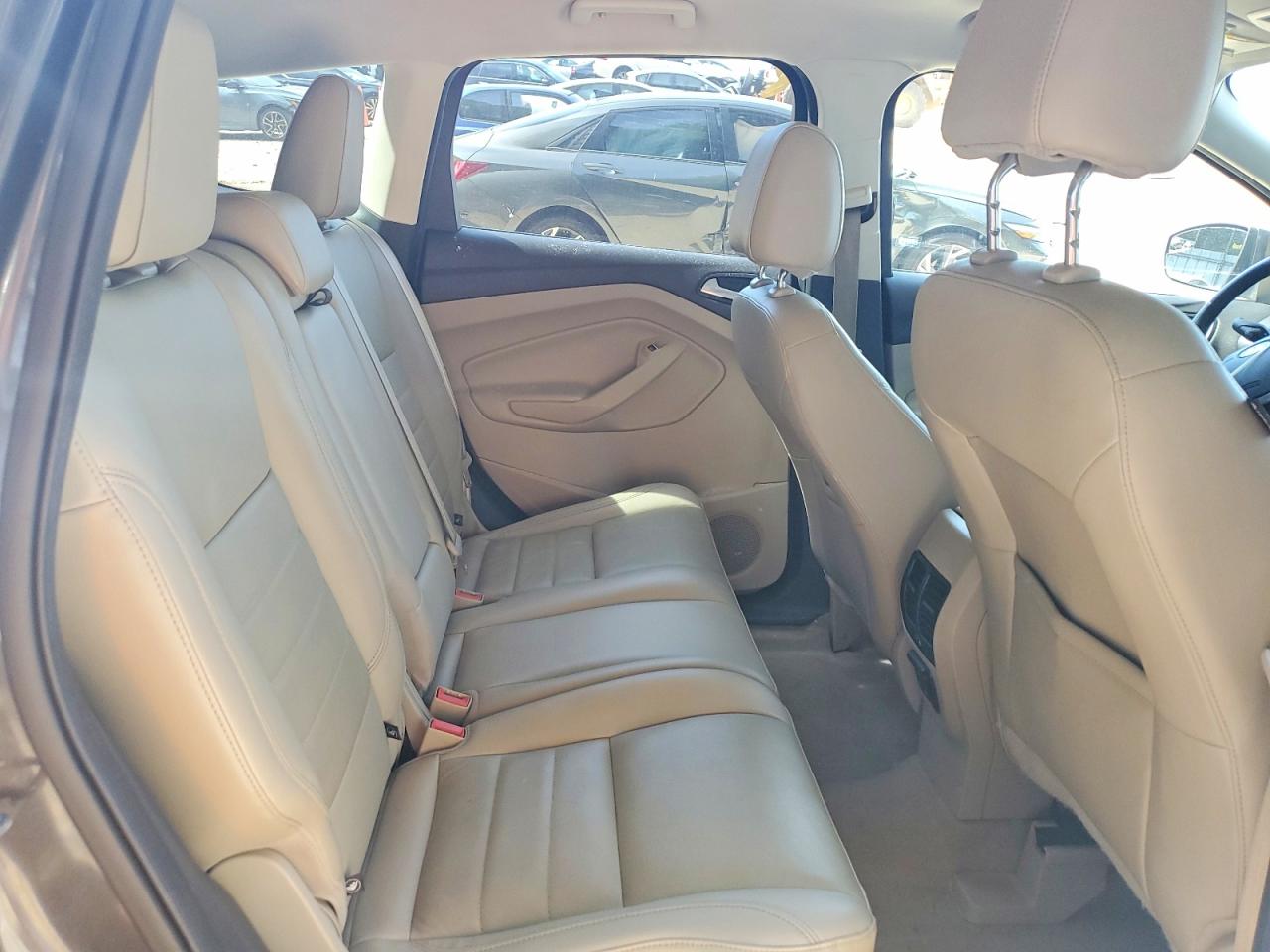 2015 Ford Escape Titanium Серый vin: 1FMCU0JX5FUB56318