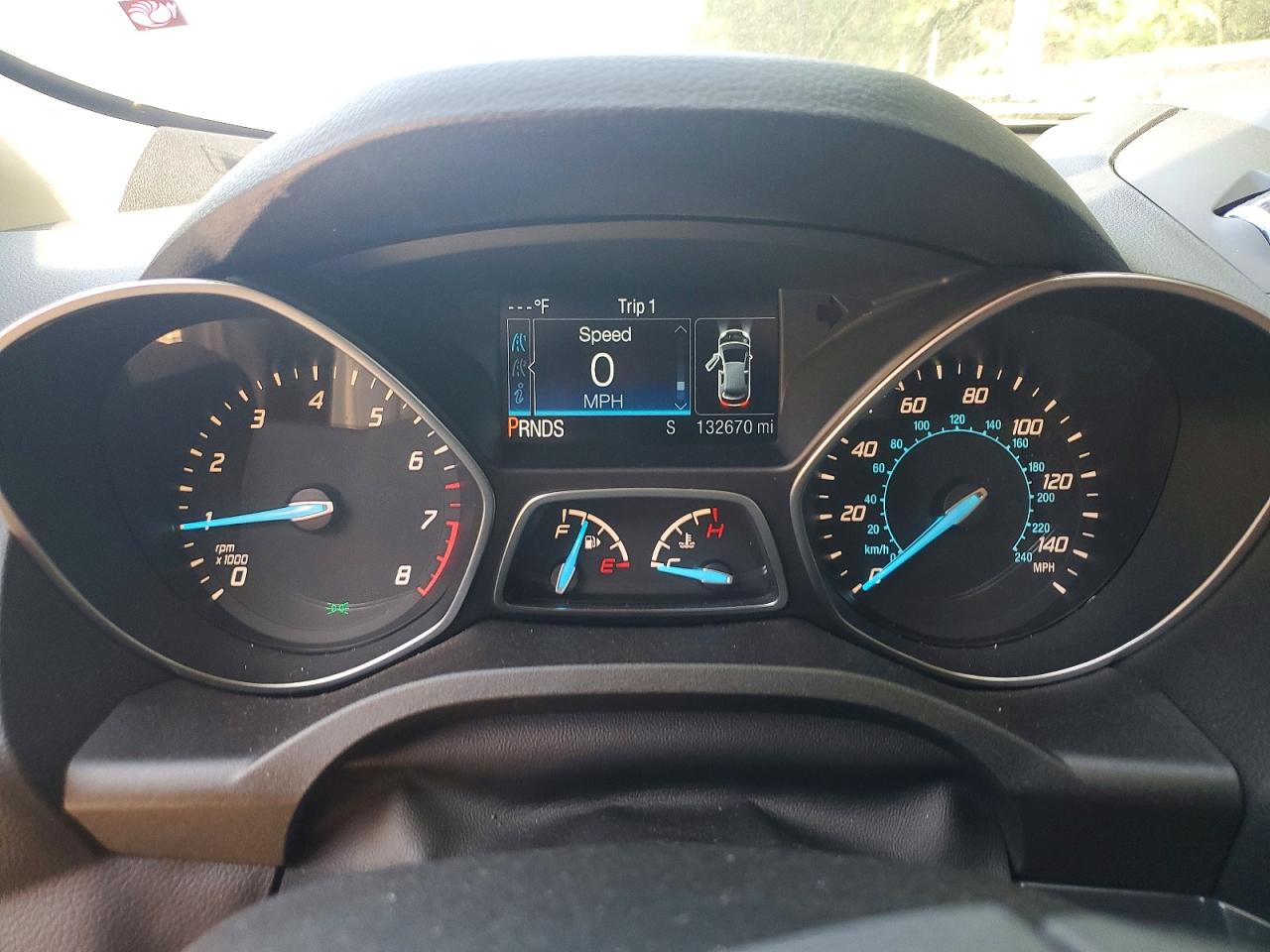 2015 Ford Escape Titanium Серый vin: 1FMCU0JX5FUB56318