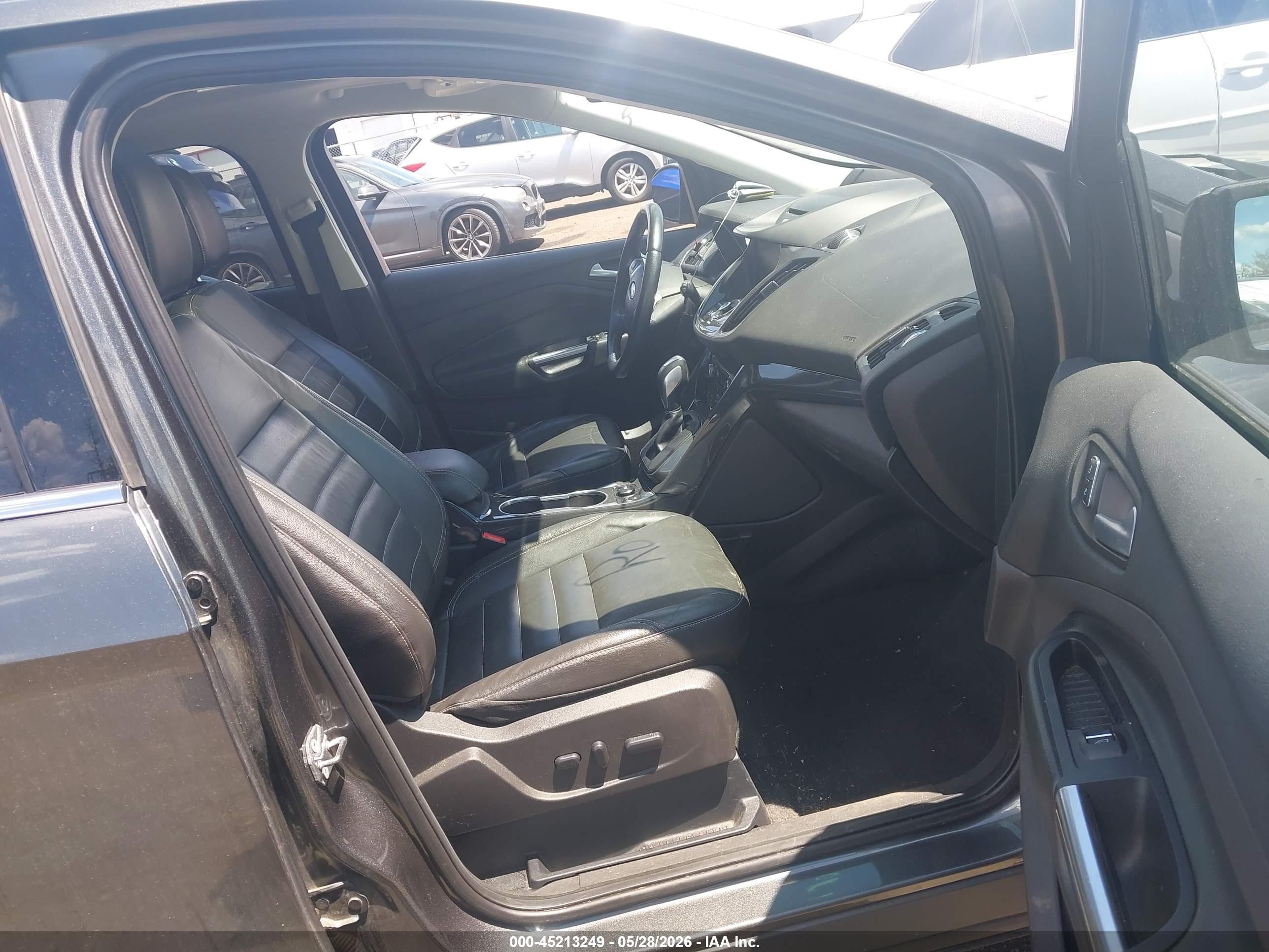 2015 Ford Escape Titanium Gray vin: 1FMCU0JX5FUB79775