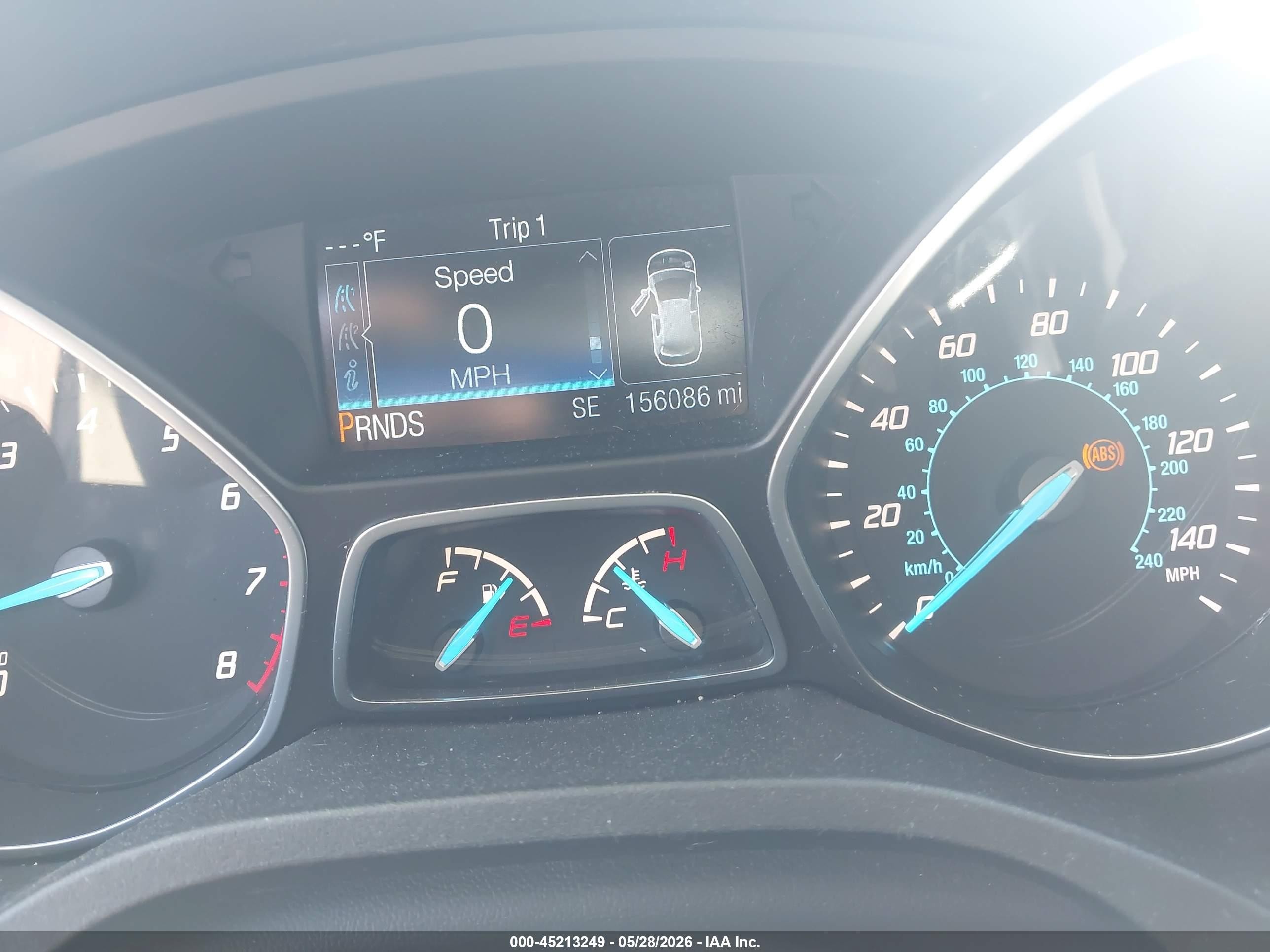 2015 Ford Escape Titanium Gray vin: 1FMCU0JX5FUB79775