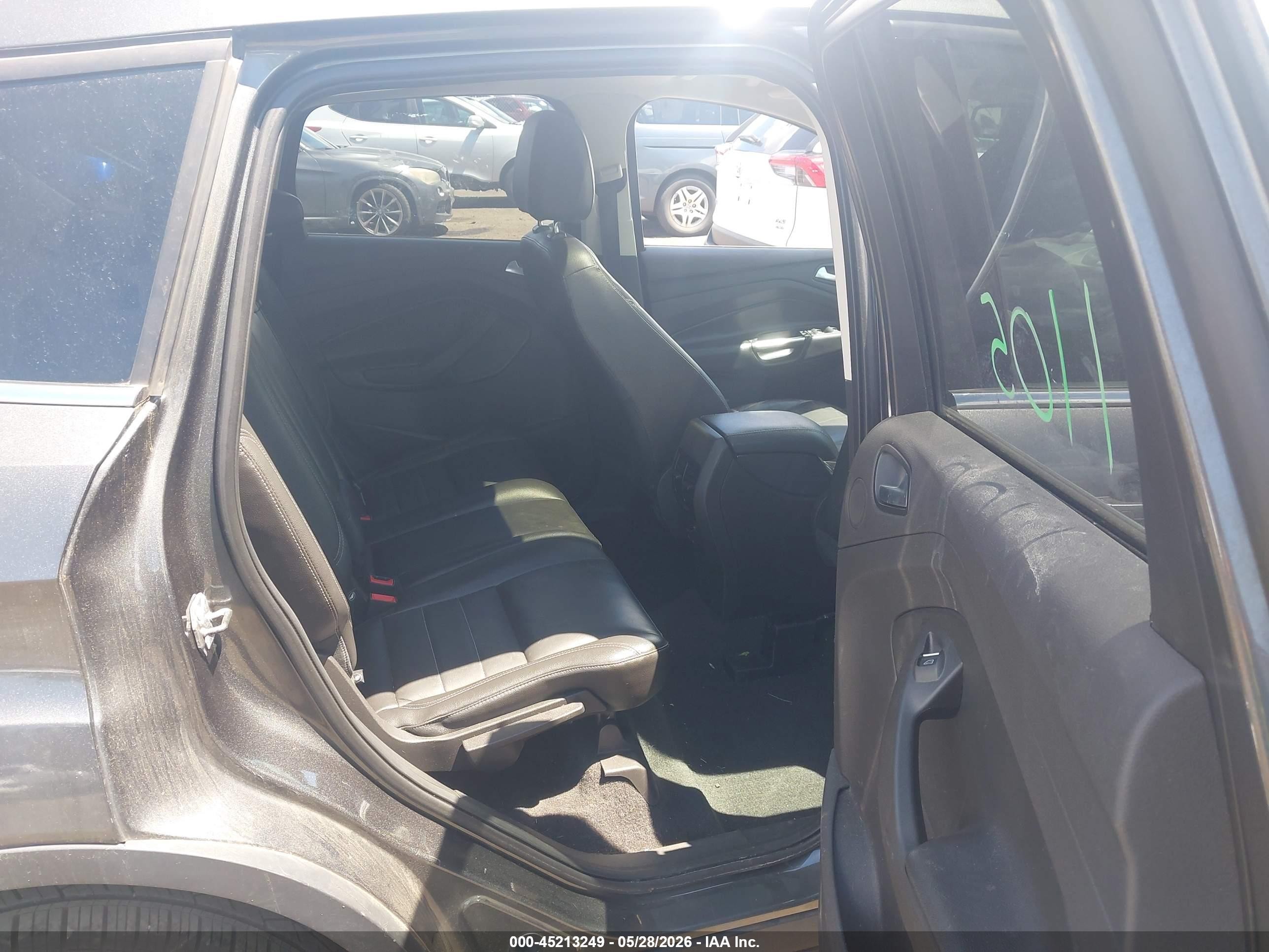 2015 Ford Escape Titanium Gray vin: 1FMCU0JX5FUB79775