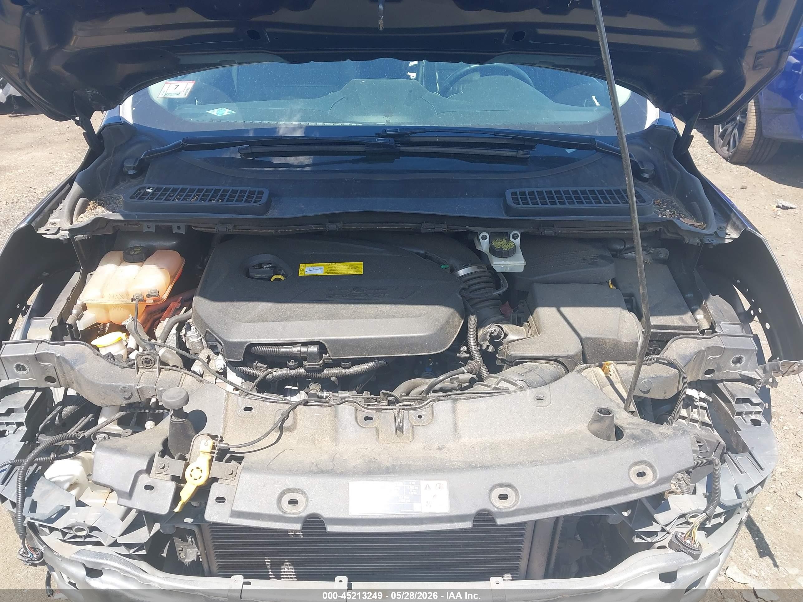 2015 Ford Escape Titanium Gray vin: 1FMCU0JX5FUB79775