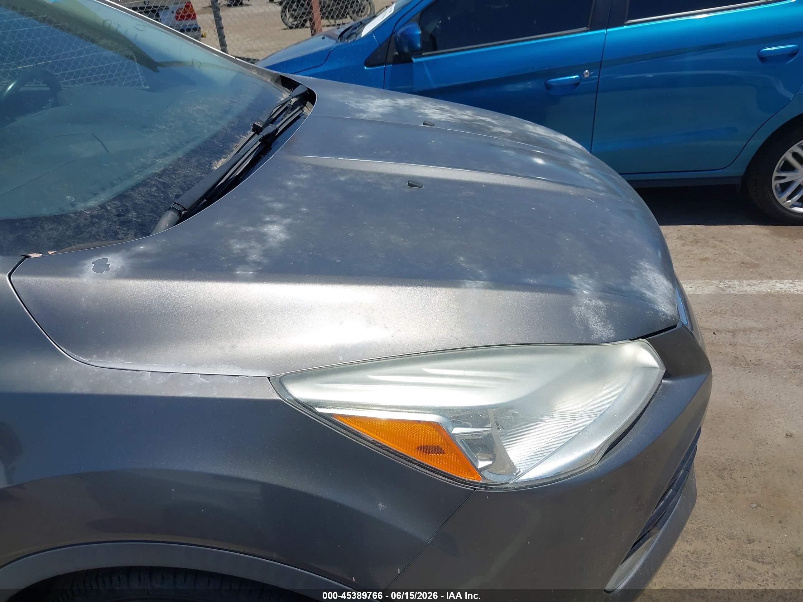 2014 Ford Escape Titanium Gray vin: 1FMCU0JX6EUC11356