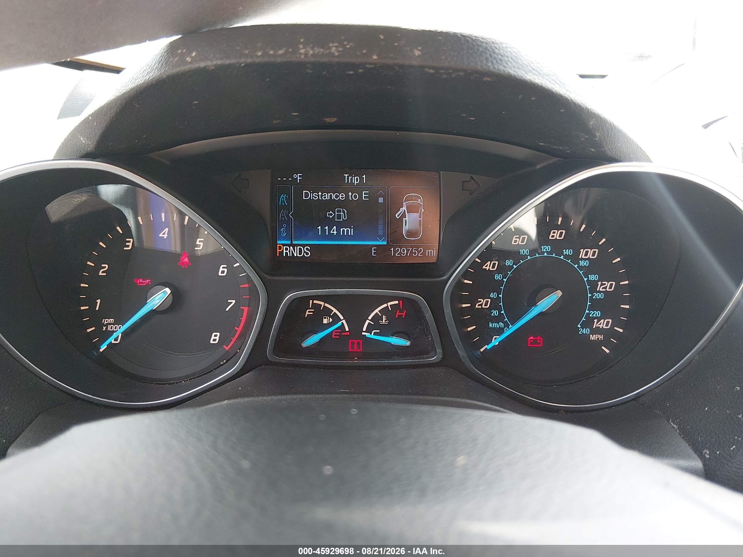 2014 Ford Escape Titanium Blue vin: 1FMCU0JX6EUC18906