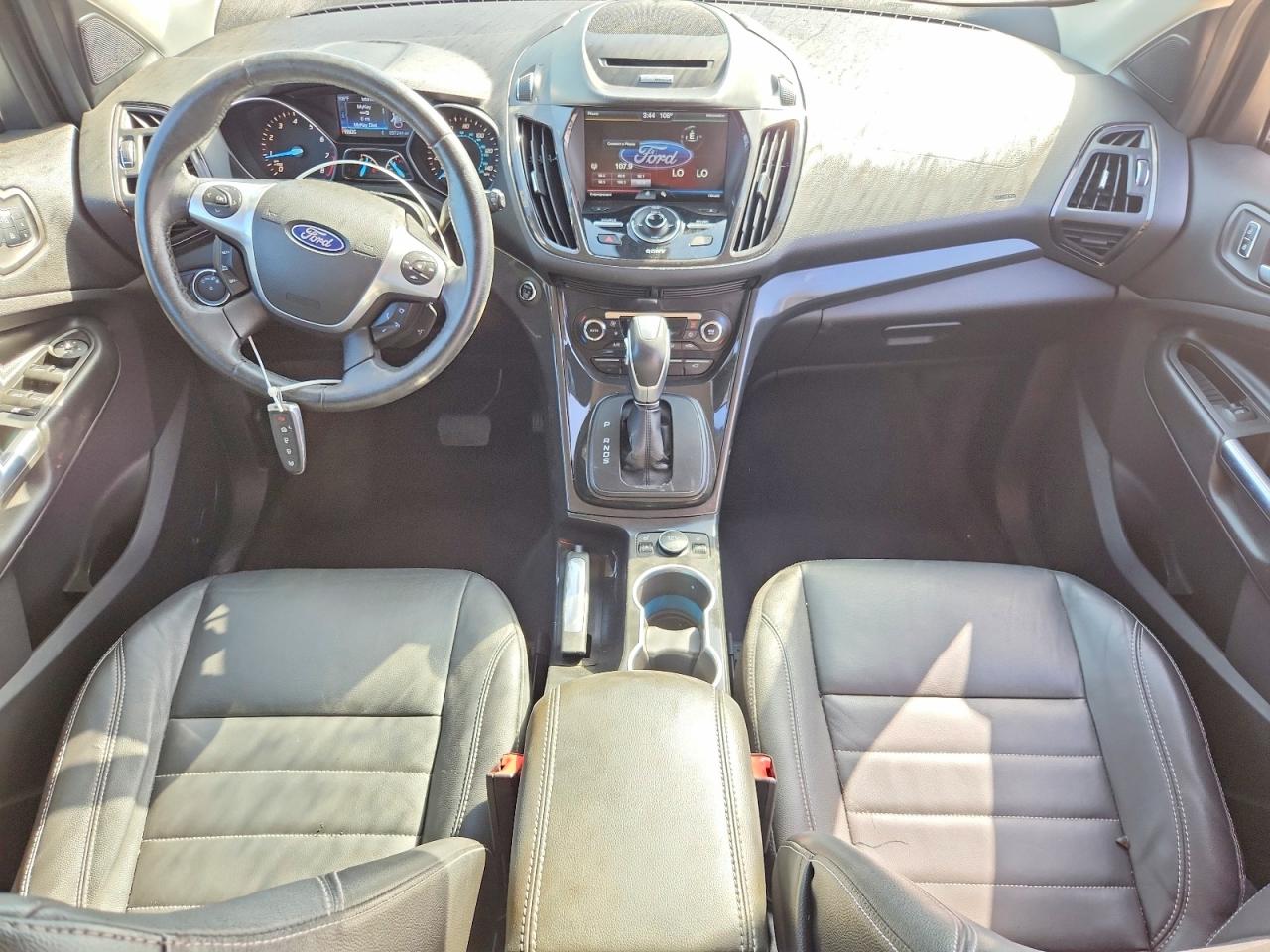 2014 Ford Escape Titanium Золотой vin: 1FMCU0JX6EUC90088