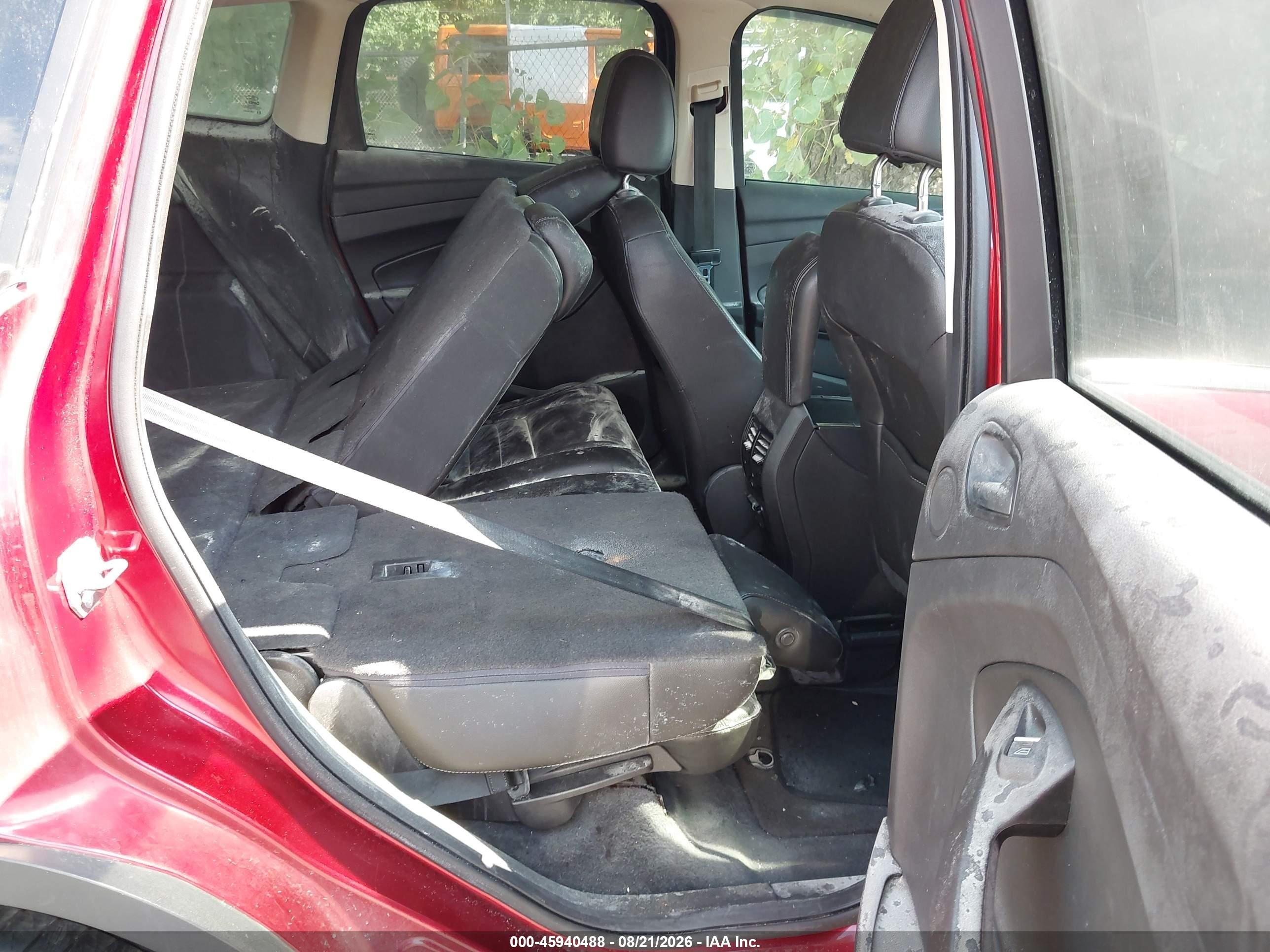 2014 Ford Escape Titanium Красный vin: 1FMCU0JX6EUD65047