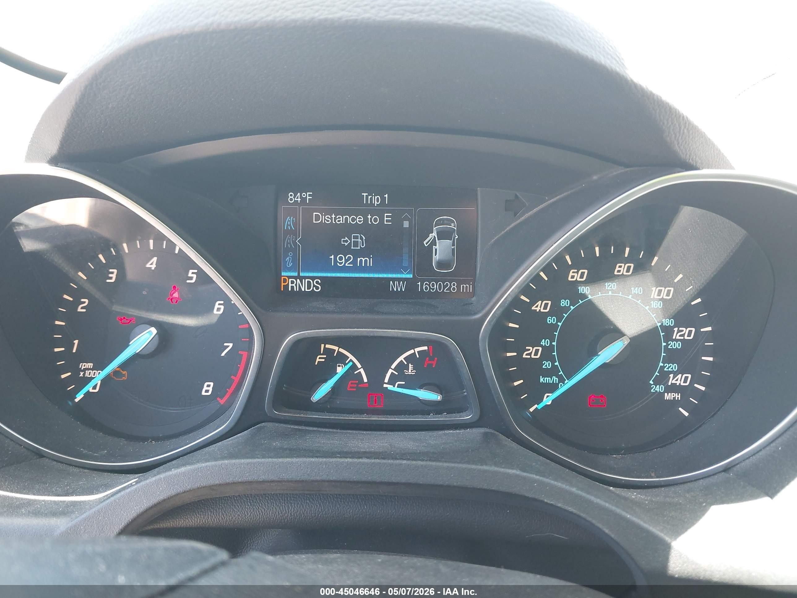 2015 Ford Escape Titanium Белый vin: 1FMCU0JX6FUA14897