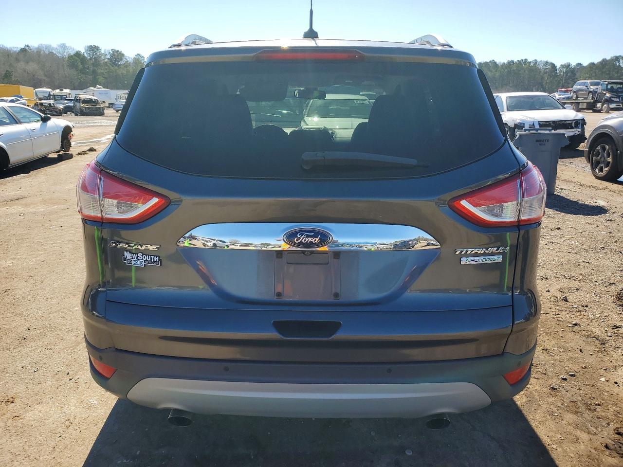 2015 Ford Escape Titanium Charcoal vin: 1FMCU0JX6FUA99577