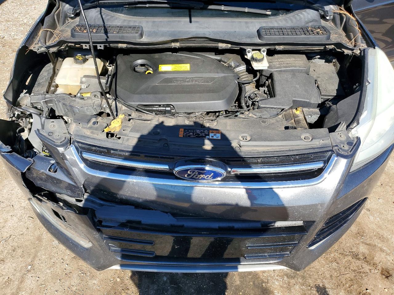 2015 Ford Escape Titanium Charcoal vin: 1FMCU0JX6FUA99577