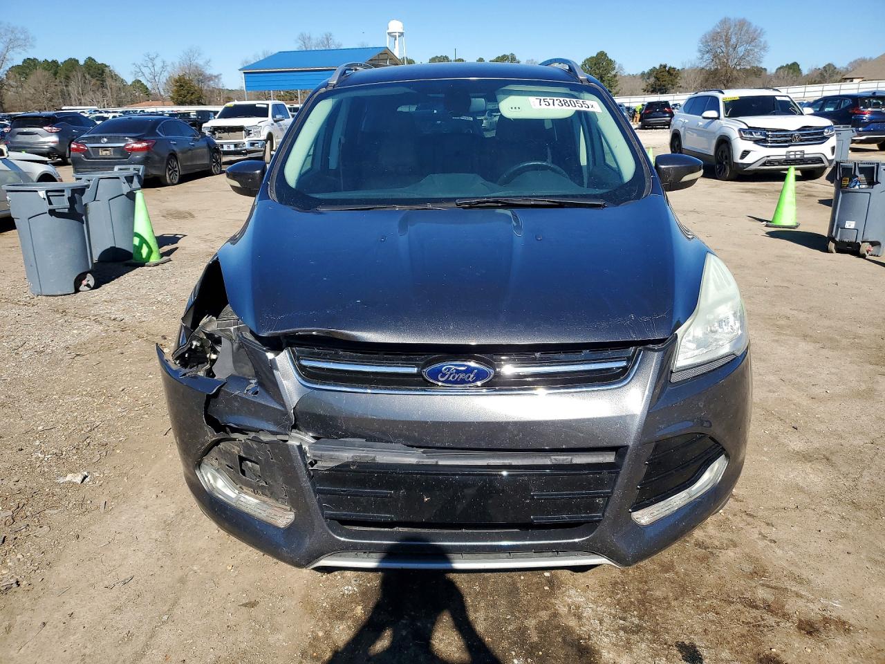 2015 Ford Escape Titanium Charcoal vin: 1FMCU0JX6FUA99577