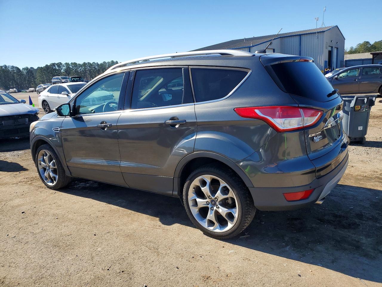 2015 Ford Escape Titanium Charcoal vin: 1FMCU0JX6FUA99577