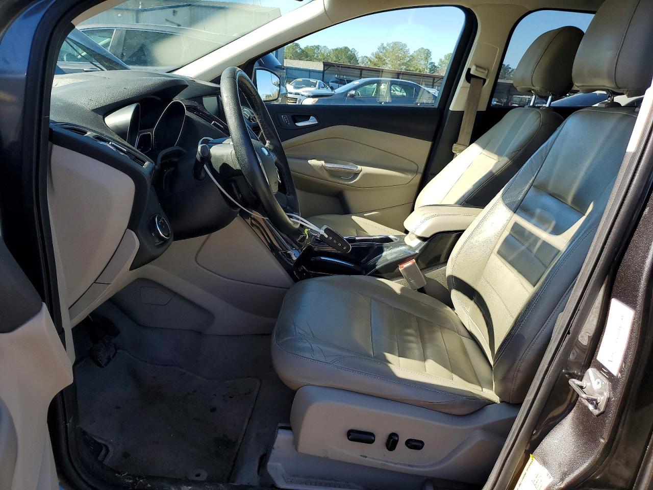 2015 Ford Escape Titanium Charcoal vin: 1FMCU0JX6FUA99577