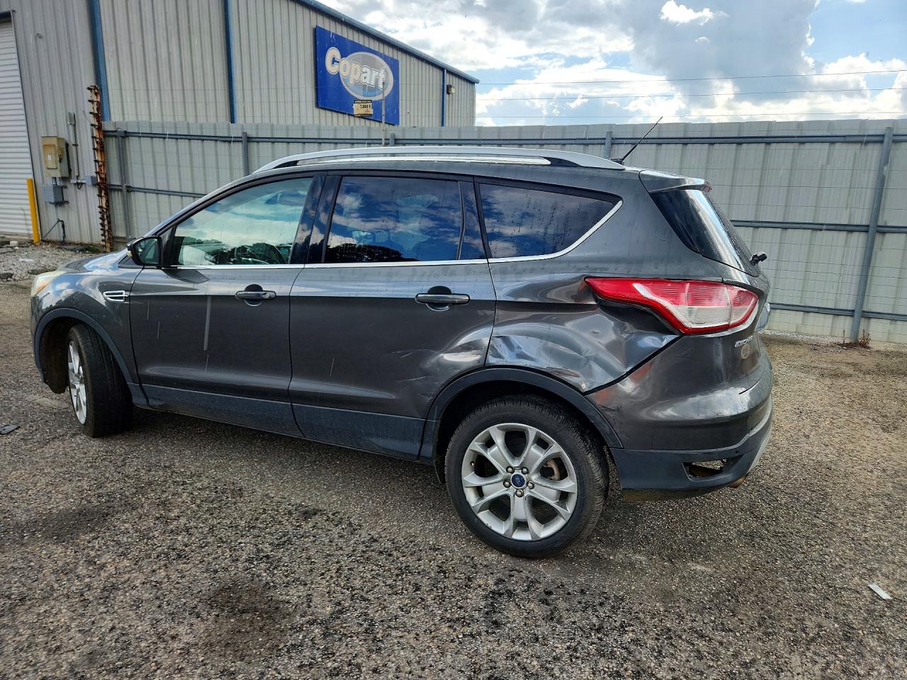 2015 Ford Escape Titanium Gray vin: 1FMCU0JX6FUC56217