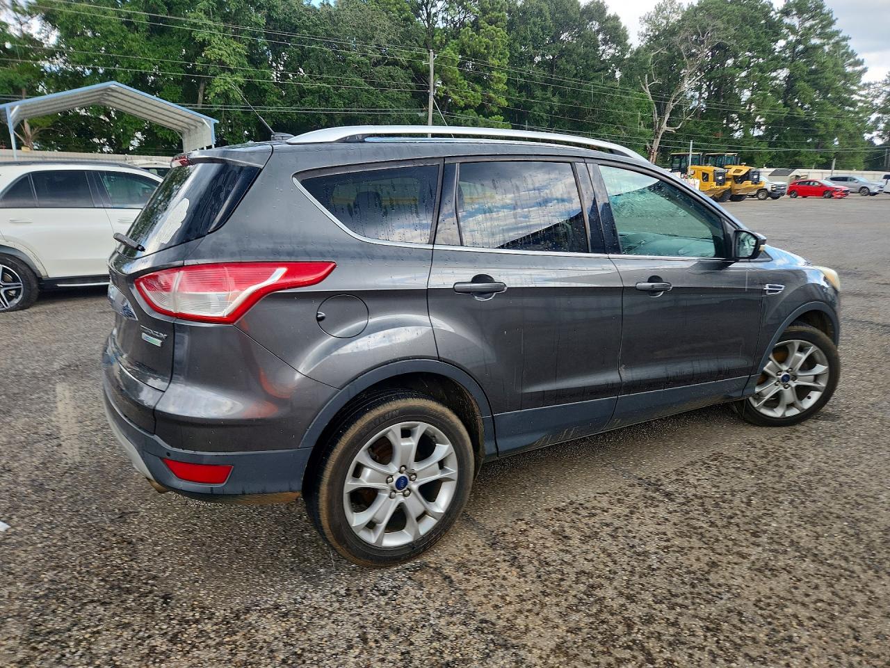 2015 Ford Escape Titanium Gray vin: 1FMCU0JX6FUC56217