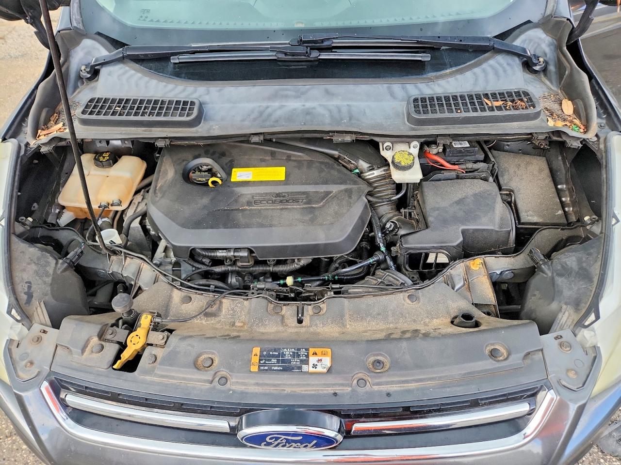 2015 Ford Escape Titanium Gray vin: 1FMCU0JX6FUC56217