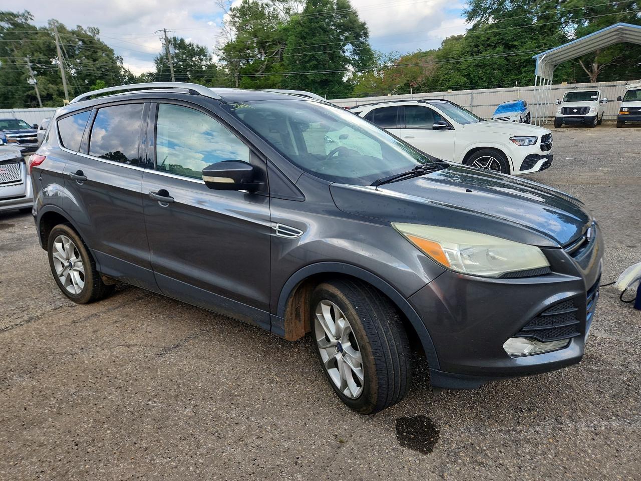 2015 Ford Escape Titanium Gray vin: 1FMCU0JX6FUC56217