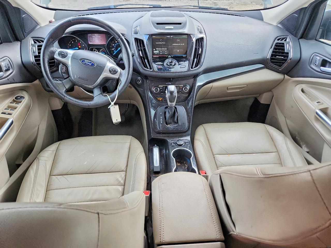 2015 Ford Escape Titanium Gray vin: 1FMCU0JX6FUC56217