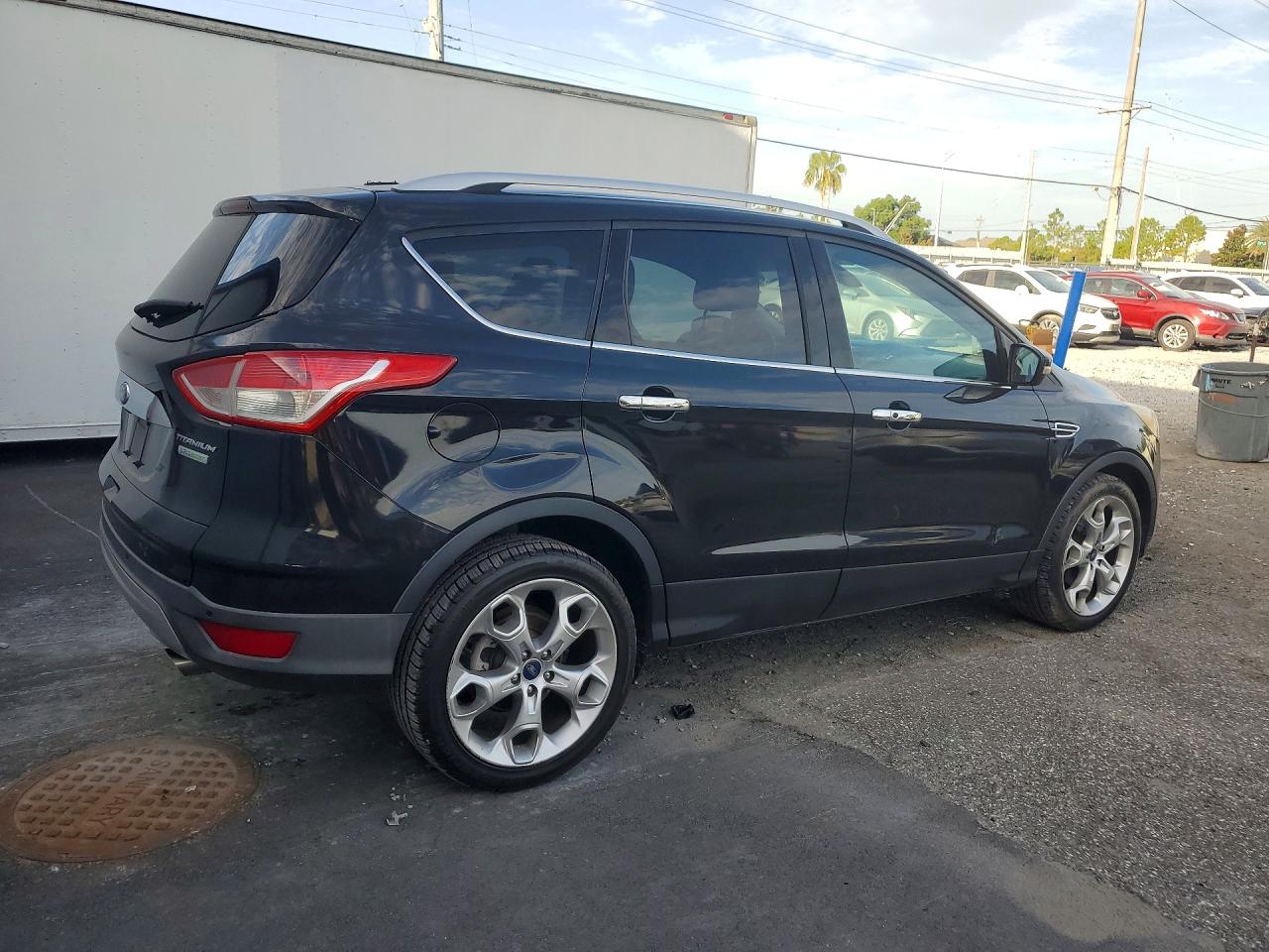 2014 Ford Escape Titanium Black vin: 1FMCU0JX7EUA67087