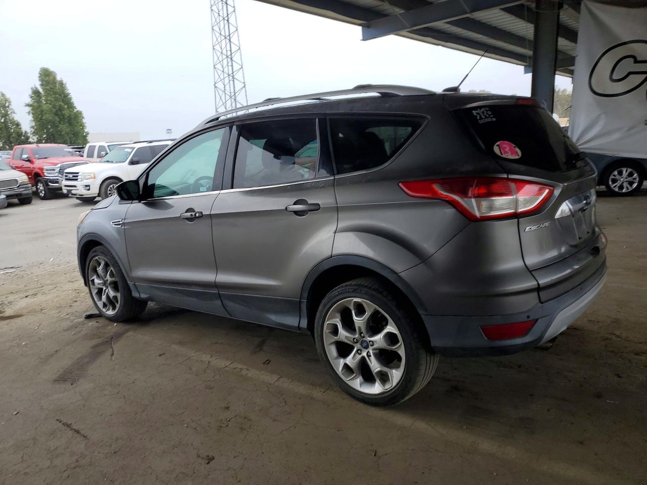 2014 Ford Escape Titanium Gray vin: 1FMCU0JX7EUA77781