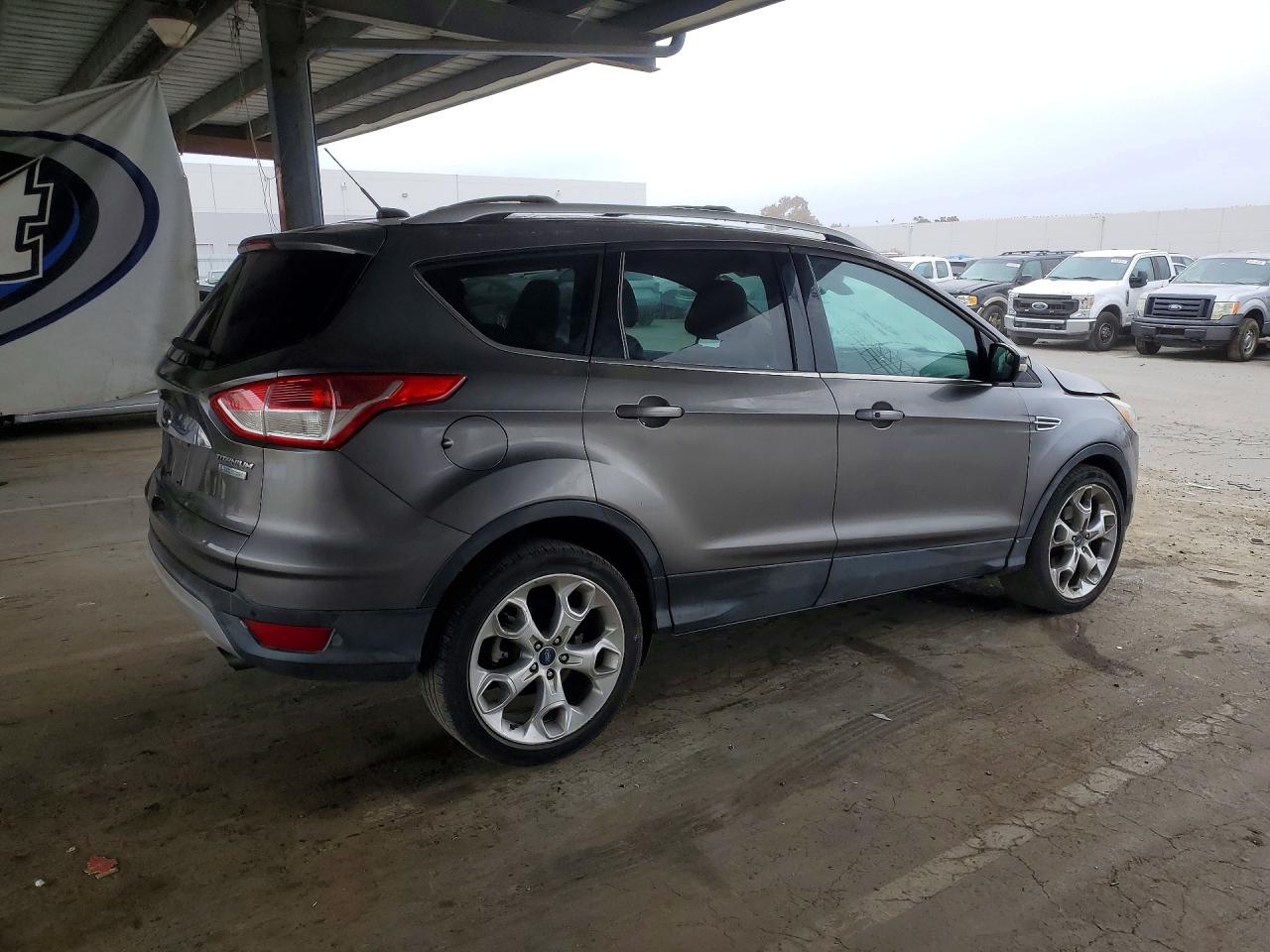 2014 Ford Escape Titanium Gray vin: 1FMCU0JX7EUA77781