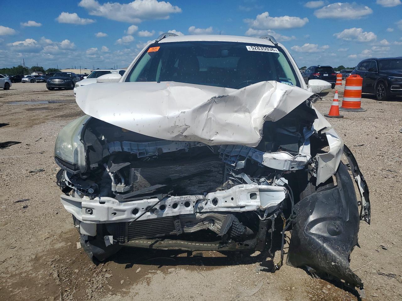 2014 Ford Escape Titanium Белый vin: 1FMCU0JX7EUB15221