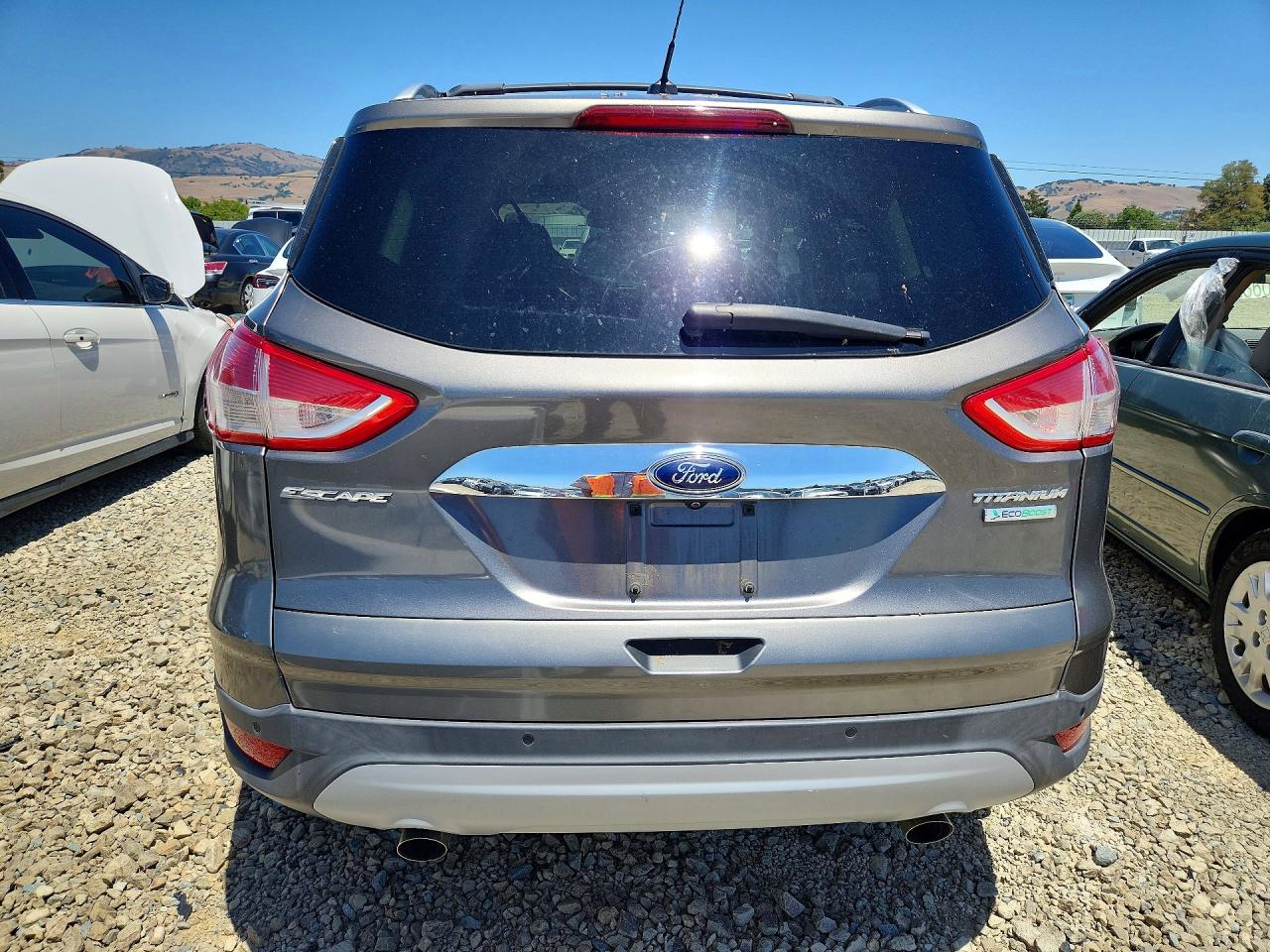 2014 Ford Escape Titanium Charcoal vin: 1FMCU0JX7EUB16532