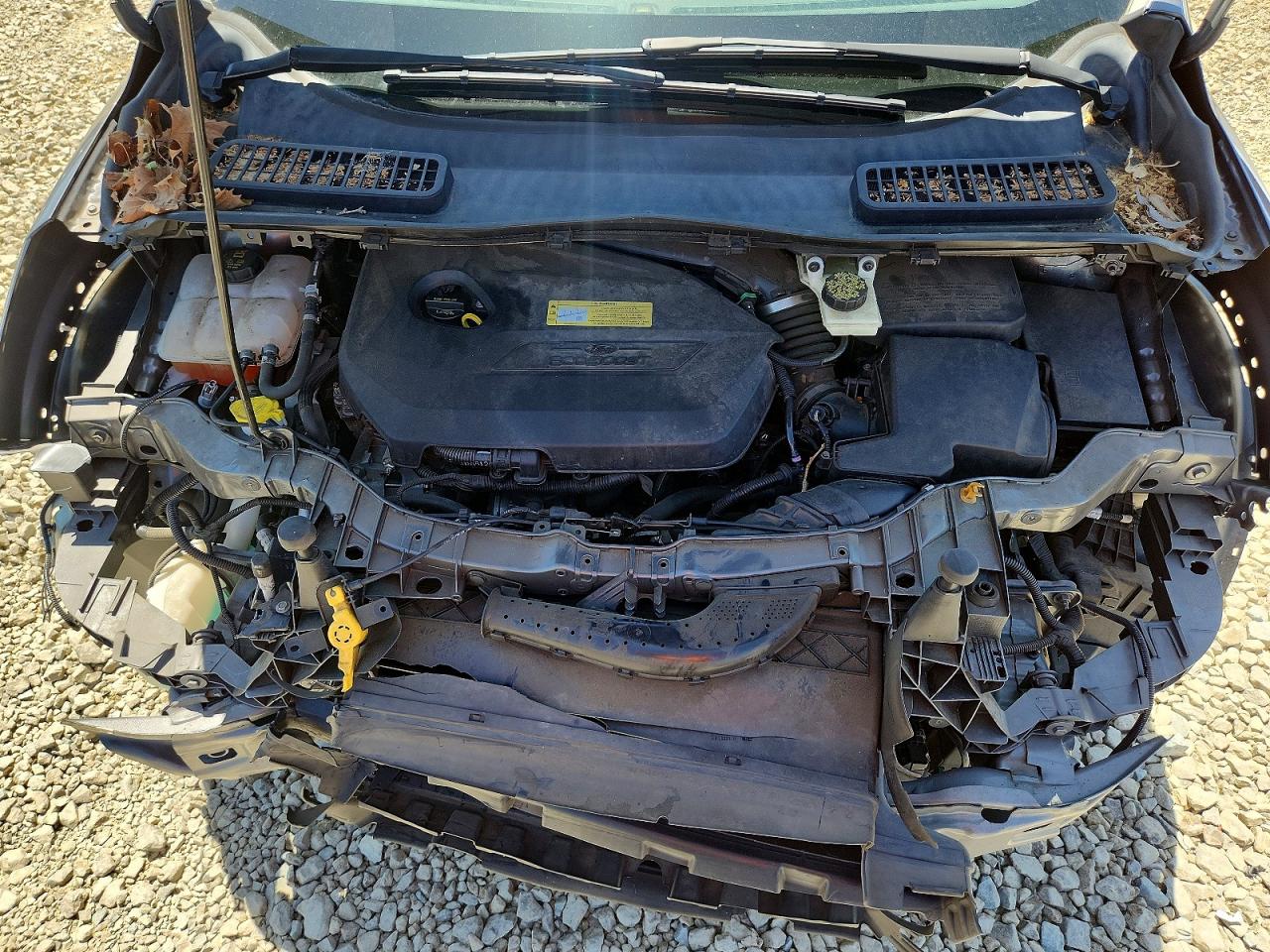 2014 Ford Escape Titanium Charcoal vin: 1FMCU0JX7EUB16532
