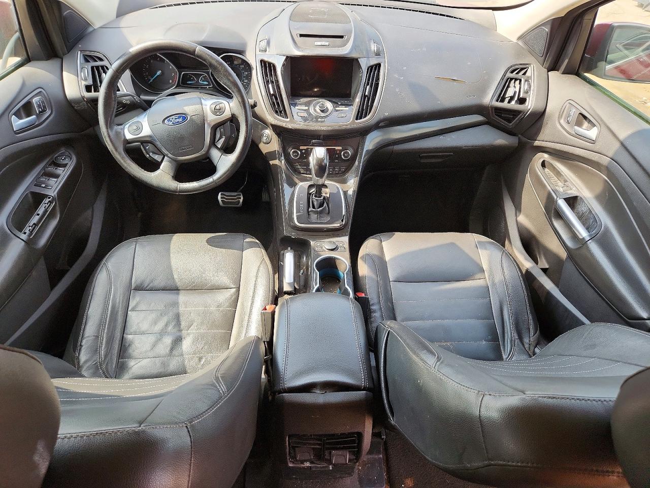 2014 Ford Escape Titanium Maroon vin: 1FMCU0JX7EUB31726