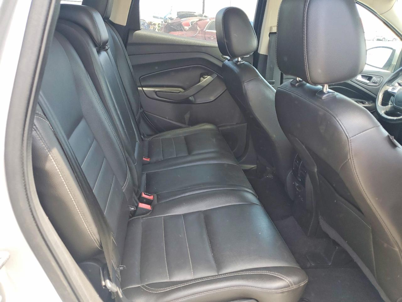 2014 Ford Escape Titanium Silver vin: 1FMCU0JX7EUB47411