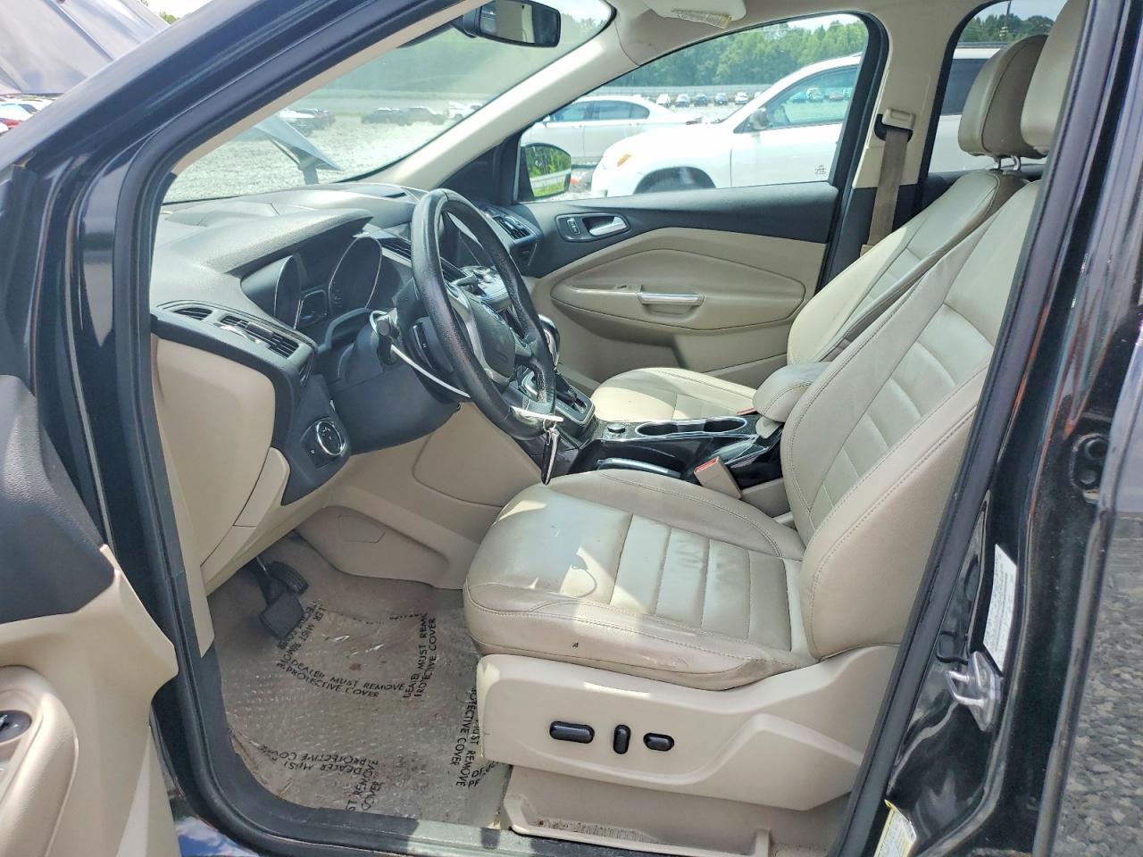 2014 Ford Escape Titanium Black vin: 1FMCU0JX7EUB54617